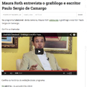 Maura Roth entrevista o grafólogo e escritor Paulo Sergio de Camargo