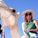 Maura Roth e Thomas Roth  Passeio de Camelo